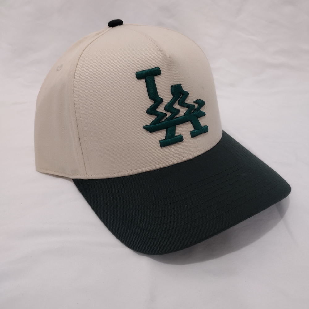 LA Distorted 3d Distorted Snapback Hat Brand New … - image 2